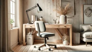Upcycling de Mesas Vintage para Escritórios Minimalistas